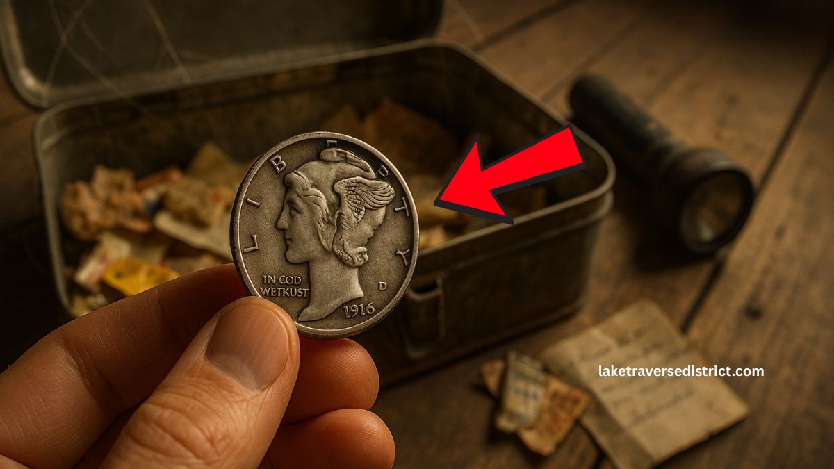 1916-D Mercury Dime Found In Old Lunchbox Sells For $85,000